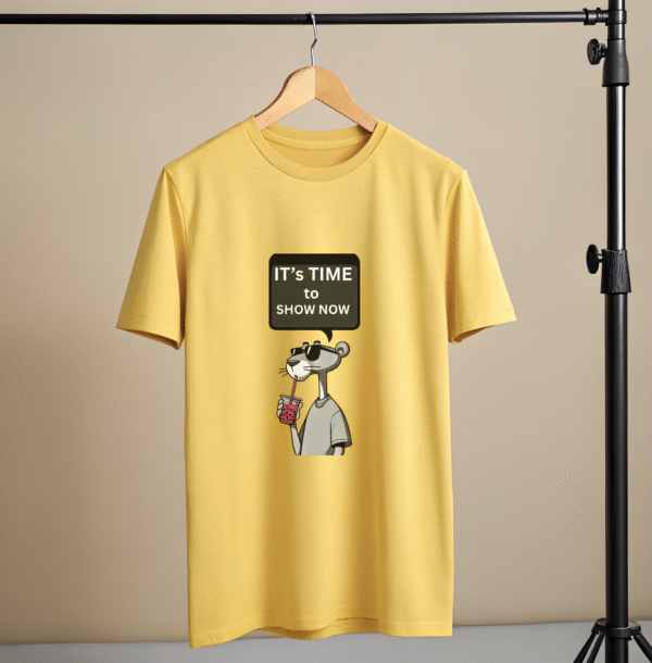 "IT’S TIME TO SHOW NOW" T-shirt